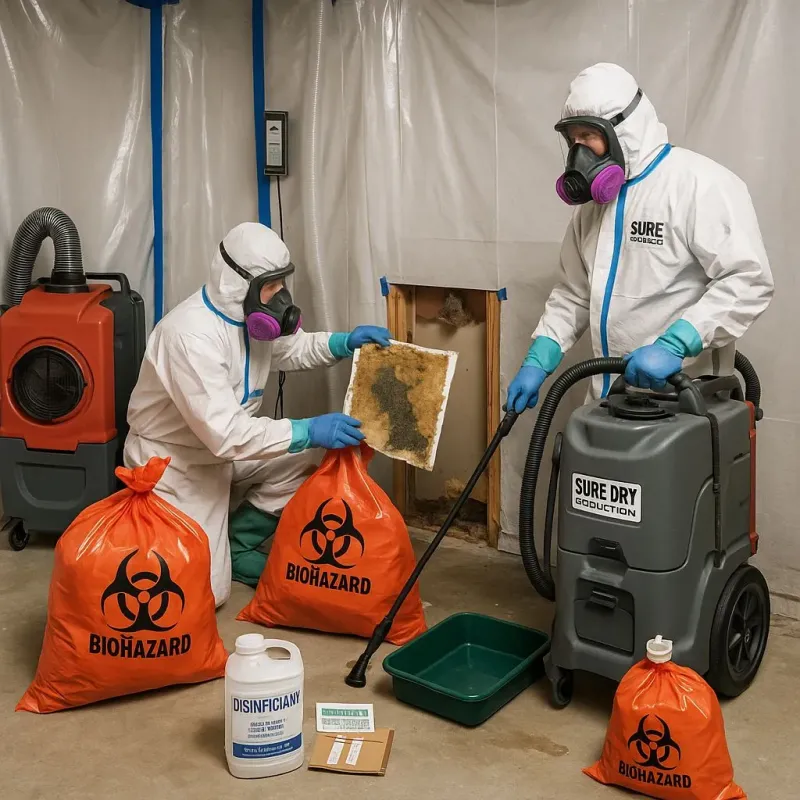 Contaminated Water Handling Protocols process in Monroe, NC
