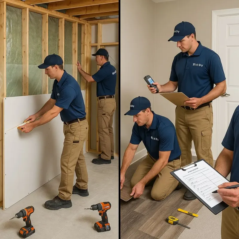Repairs and Reconstruction process in Monroe, NC