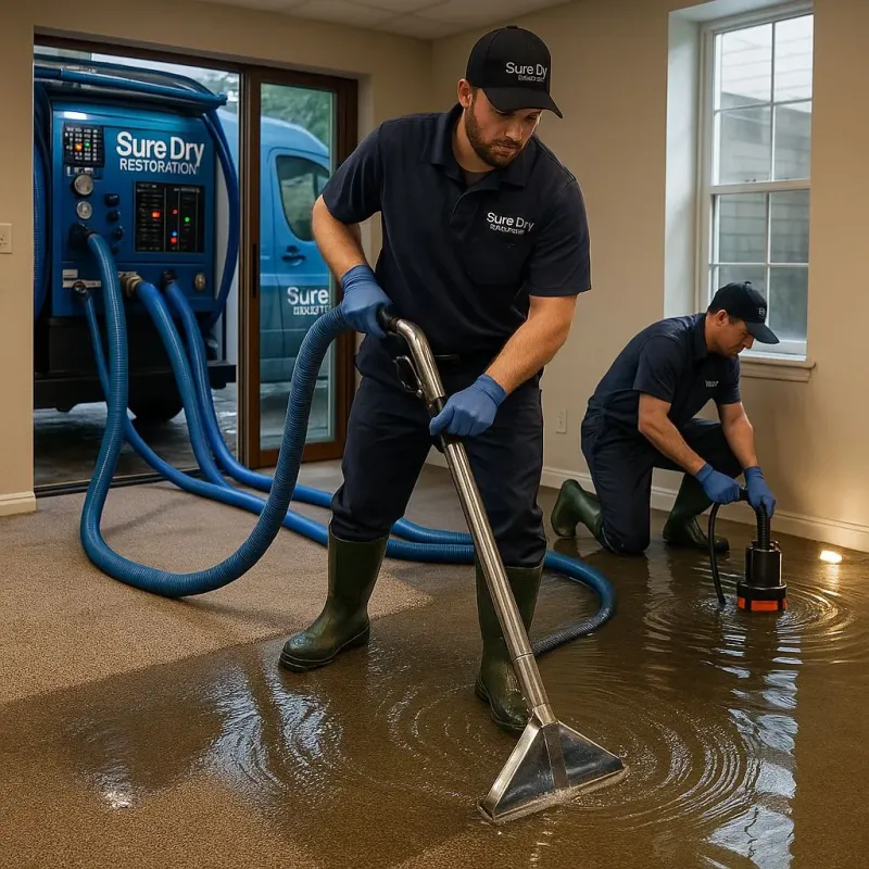 Water Extraction and Removal process in Monroe, NC